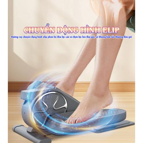 Máy đạp chân elip đa năng Booster Boluojun ST-6031 - Giải pháp hữu ích cho người già người tai biến dân văn phòng ngồi nhiều