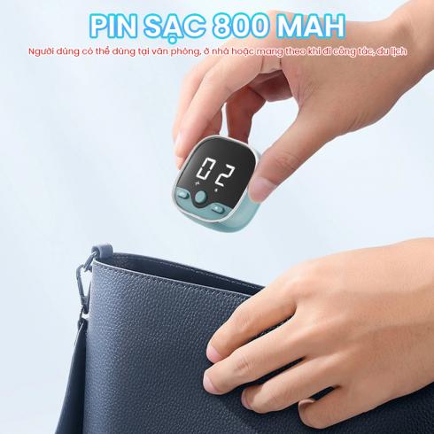 Máy massage kết hợp băng quấn cố định cổ tay Nikio XY-02 - Xung điện và nhiệt nóng