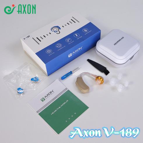 Máy trợ thính không dây Axon V-189 - 4 núm Silicon phù hợp cho nhiều đối tượng sử dung