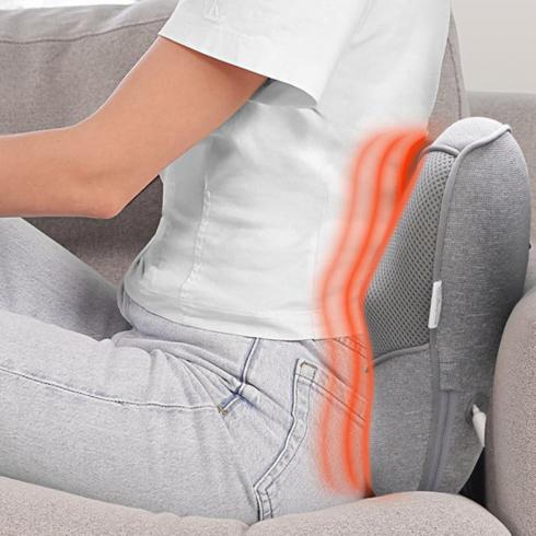Gối massage nhiệt hồng ngoại Booster Boluojun ST-1203 - Thích hợp thư giãn dùng cho lưng và cổ vai gáy