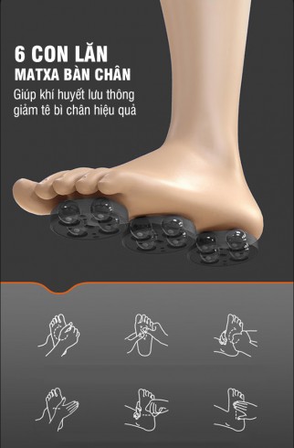 Bồn ngâm massage chân Nhật Bản Nikio NK-195 New mát xa xoa bóp bàn chân tăng tuần hoàn máu giảm stre