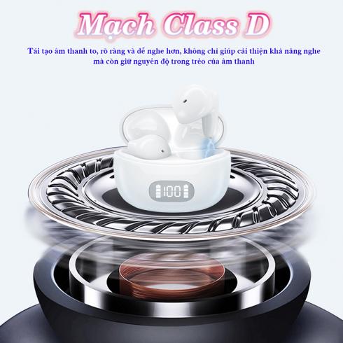 Tai nghe trợ thính siêu nhỏ FUNMIC EN-IA102B - Pin sạc cao cấp