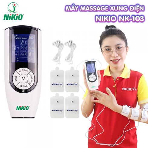 Máy massage xung điện Nikio NK-103 với 9 chế độ massage