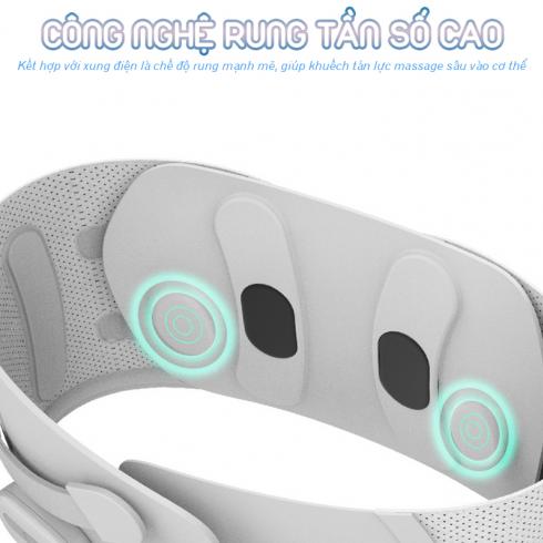 Máy massage định hình cơ thể dạng đai Booster Boluojun ST-1208 - Chống gù lưng hỗ trợ định hình tư thế chuẩn mỗi ngày