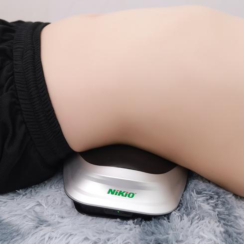 Máy massage lưng cột sống 5in1 Nikio NK-159 - Màu xám cao cấp