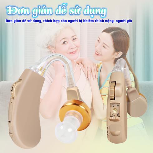 Máy trợ thính không dây Axon V-189 - 4 núm Silicon phù hợp cho nhiều đối tượng sử dung