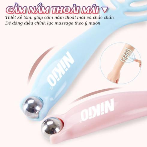 Cây massage đầu Nikio NK-01C - Giảm căng thẳng hỗ trợ điều trị chứng mất ngủ và các vấn đề liên quan đến da đầu