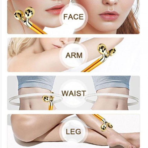 Máy massage nâng cơ mặt tạo cầm Vline 3D Hàn Quốc dùng pin