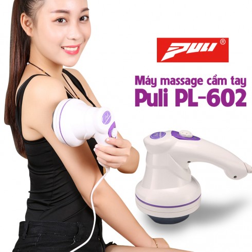 Máy massage cầm tay toàn thân 3 đầu Puli PL-602
