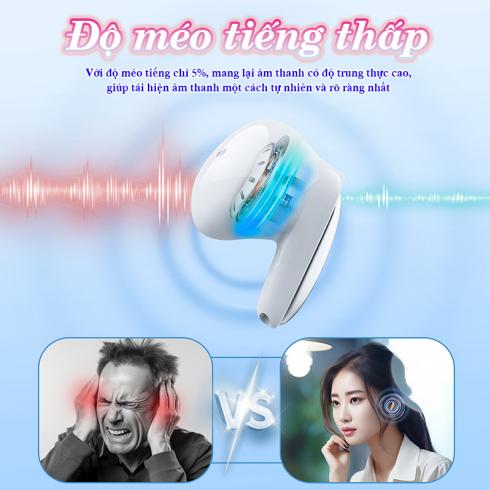 Tai nghe trợ thính siêu nhỏ FUNMIC EN-IA102B - Pin sạc cao cấp