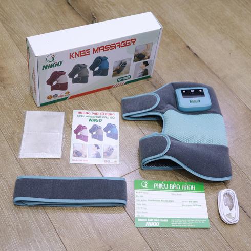 Máy massage đầu gối đa năng Nikio NK-185D - Rung nóng