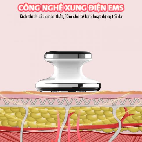Máy massage giảm mỡ bụng và làm săn chắc toàn thân Nikio NK-160