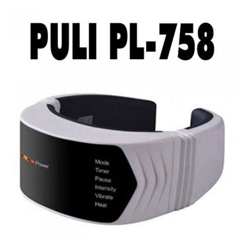 Máy massage cổ xung điện rung tạo nóng pin sạc PULI PL-758