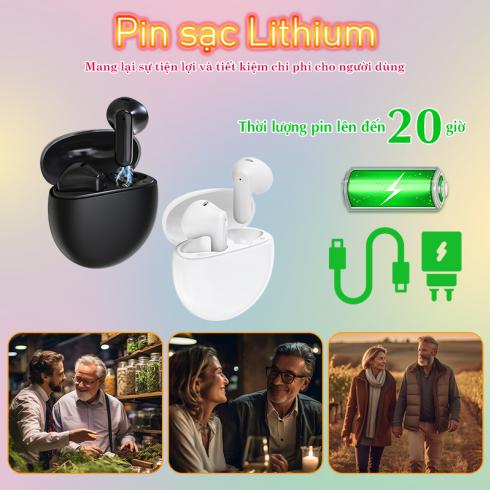 Máy trợ thính đa năng FUNMIC EN-IA008A - Hỗ trợ thính lực thích hợp cho người cao tuổi