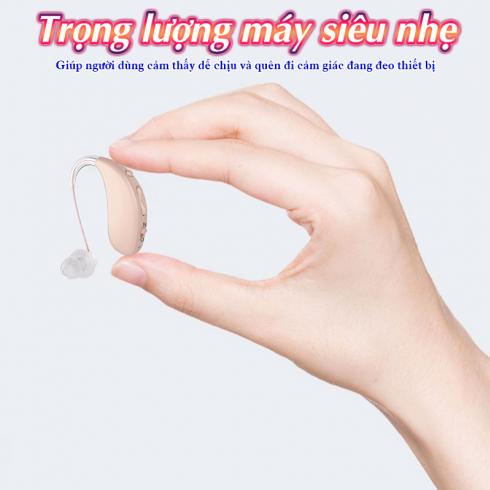 Máy trợ thính không dây Axon A-308D - Ghi nhớ chế độ hoạt động công nghệ lọc tiếng ồn 32 dB