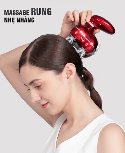 Máy massage đầu cầm tay Nikio NK-112 - Giảm đau nhức đầu stress hiệu quả