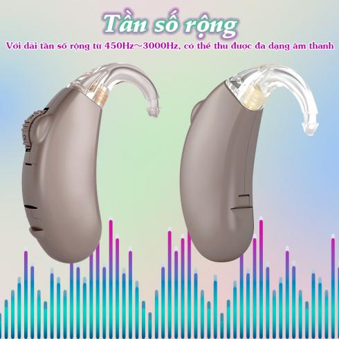 Máy trợ thính không dây Axon V-263P - Thích hợp cho người lãng tai tai ù không nghe rõ