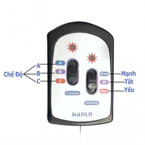 Máy massage bụng X5 HANLN HL-806 - 2 cần gạt