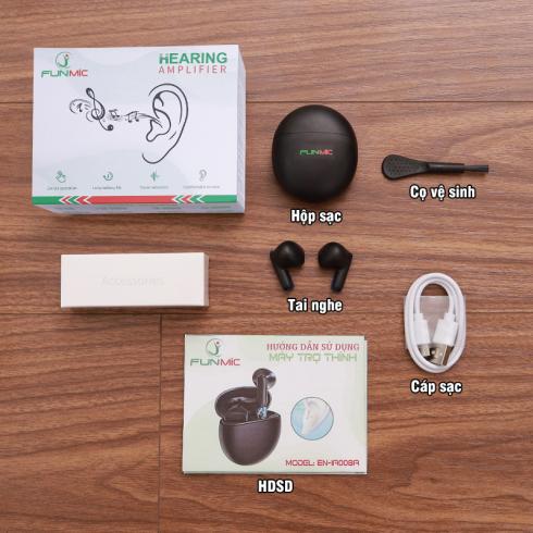 Máy trợ thính đa năng FUNMIC EN-IA008A - Hỗ trợ thính lực thích hợp cho người cao tuổi