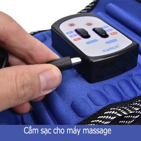 Đai massage giảm mỡ bụng X5 Hanln HL 808 - 2 cần đèn hồng ngoại