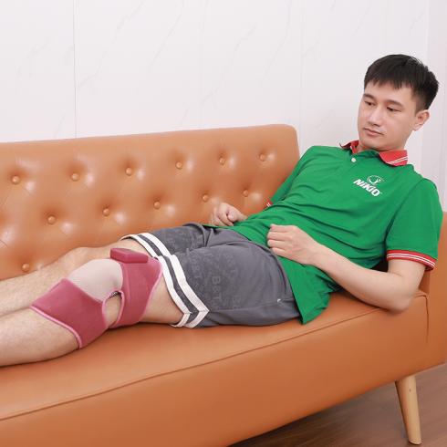 Máy massage đầu gối đa năng Nikio NK-185D - Rung nóng