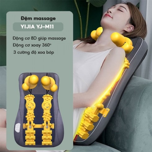 Máy massage lưng cổ vai gáy YIJIA YJ-M11