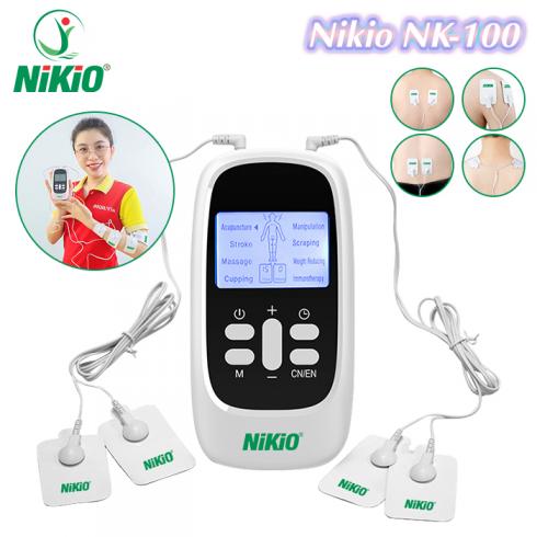 Máy massage xung điện Nikio NK-100 - 8 chế độ massage pin sạc