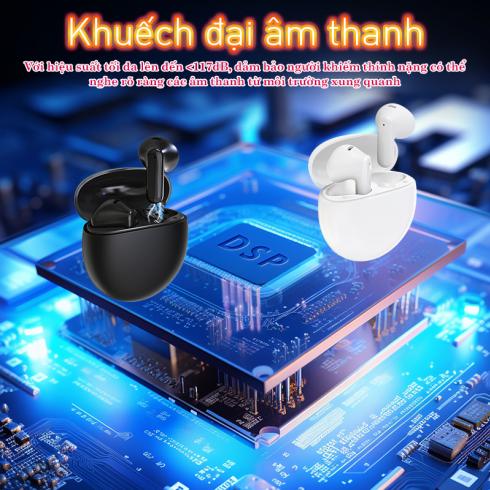 Máy trợ thính đa năng FUNMIC EN-IA008A - Hỗ trợ thính lực thích hợp cho người cao tuổi