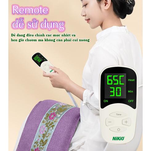 Túi chườm nóng muối biển Nikio NK-202 cao cấp chính hãng giá tốt