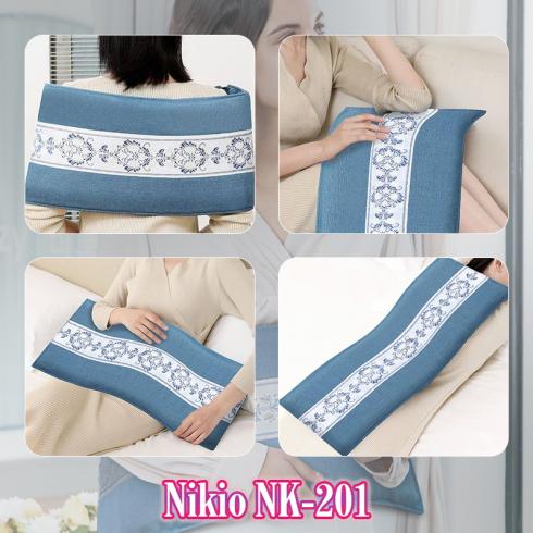 Túi chườm nóng muối biển Nikio NK-201 - Hỗ trợ làm dịu cơn đau bụng kinh cho chị em giúp giảm sưng viêm và làm dịu các tổn thương mô mềm