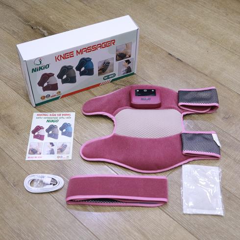 Máy massage đầu gối đa năng Nikio NK-185D - Rung nóng