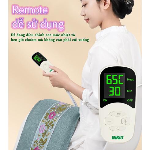 Túi chườm nóng muối biển Nikio NK-202 cao cấp chính hãng giá tốt