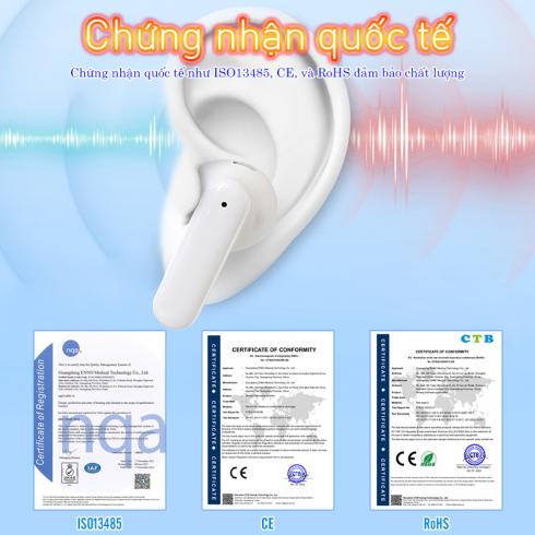 Máy trợ thính đa năng FUNMIC EN-IA008A - Hỗ trợ thính lực thích hợp cho người cao tuổi