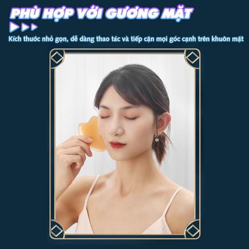 Dụng cụ massage cạo gió giải cơ Nikio NK-03C1 - Giải độc cơ thể kích thích tuần hoàn máu và thư giãn các cơ