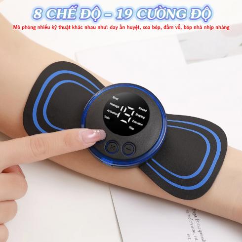 Miếng Dán Massage Xung Điện Cánh Bướm Nikio