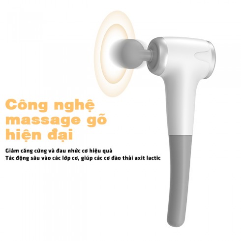 Máy massage cầm tay Puli PL-629 - Tay cầm dài matxa toàn thân 13 tốc độ đấm