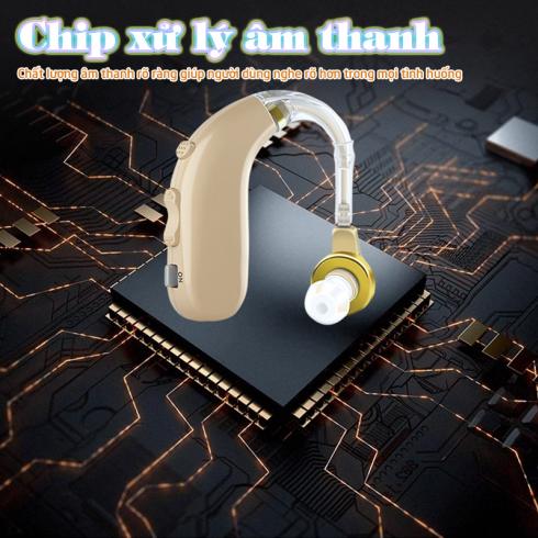 Máy trợ thính Axon A-130 - Pin sạc tiện lợi cam kết chính hãng