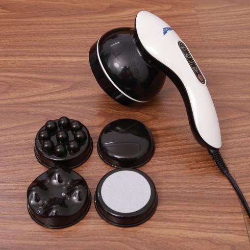 Máy massage cầm tay Puli PL-664AC4 - 5 kiểu rung 6 cường độ mát xa. Hỗ trợ giảm đau nhức và giảm mỡ