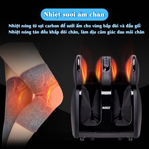 Máy massage chân đa năng Nikio NK-289 - Matxa bàn chân bắp chân và đùi