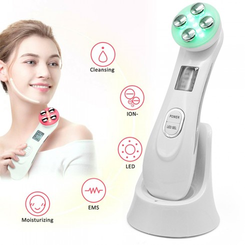 Máy massage mặt ion kết hợp điện di RF 9902 - 3in1