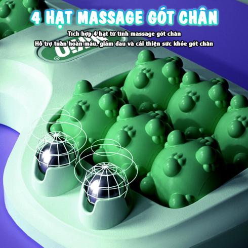 Con lăn massage chân NK-05C kiểu vuốt mèo - Bấm huyệt massage cơ bắp giảm đau và thư giãn mọi lúc mọi nơi