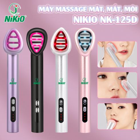 Máy massage mặt mắt môi cầm tay mini Nikio NK-125D