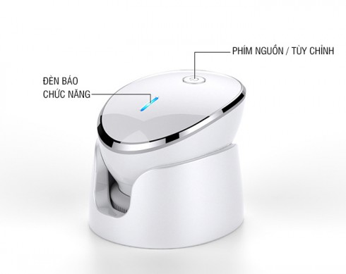 Máy massage rửa mặt đa năng Nikio NK-121 - Pin sạc