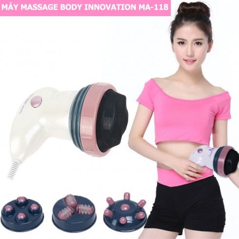 Máy massage cầm tay 4 đầu Body Innovation MA-118