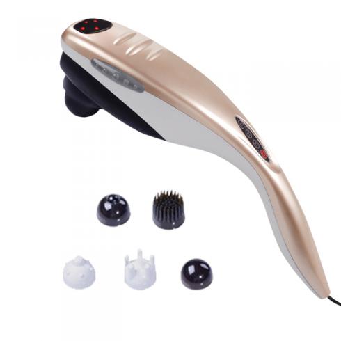 Máy massage cầm tay cá mập 6 đầu Puli PL-610B - Điện tử - tay cầm dài dễ sử dụng