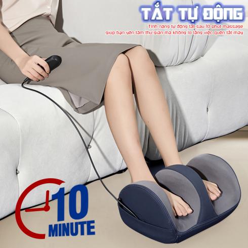 Máy massage bàn chân và bắp chân Nikio NK-183 - Động cơ 3D bấm huyệt xoay 360 độ