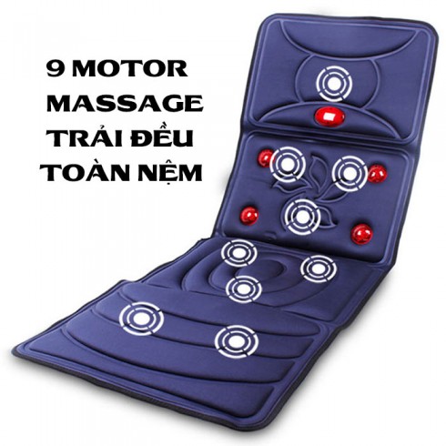 Nệm (đệm) massage toàn thân hồng ngoại nóng cao cấp YJ-306