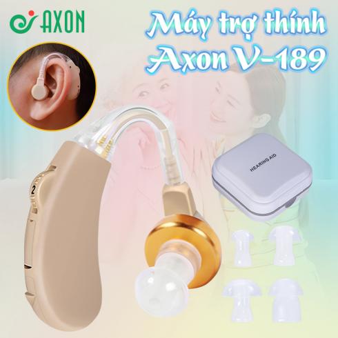 Máy trợ thính không dây Axon V-189 - 4 núm Silicon phù hợp cho nhiều đối tượng sử dung