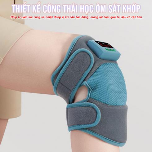 Máy massage đầu gối đa năng Nikio NK-185D - Rung nóng