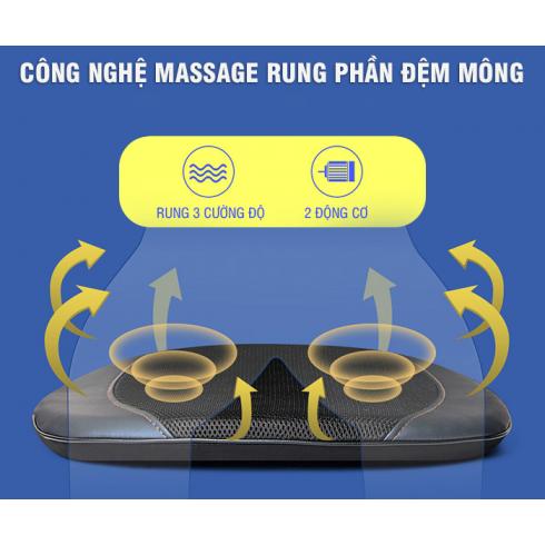 Ghế massage toàn thân hồng ngoại Nhật Bản Nikio NK-180